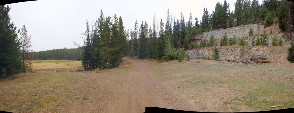 GDMBR: Old Ore Smelter at Dago Gulch.